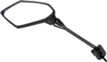 Emgo Left Side View Black Polygon Mirror (20-49212)
