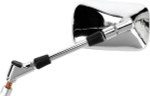 Emgo Left Side View Chrome Rectangle Mirror (20-55212)