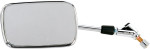 Emgo Left Side View Chrome Rectangle Mirror (20-55212)