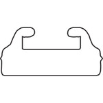 Sno Stuff 43.50" Black Mercury Replacement Slide (550-041)