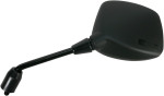 Emgo Left Side View Black Rectangle Mirror (20-97232)