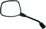 Emgo Left Side View Black Rectangle Mirror (20-97232)