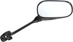 Emgo Right Side View Black Oval Mirror (20-97211)