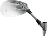 Emgo Right Side View Chrome Oval Mirror (20-34921)
