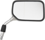 Emgo Right Side View Chrome Rectangle Mirror (20-37391)