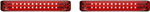 Custom Dynamics ProBeam Bagz Black/Red LED Saddlebag Lights (PB-SB-SS6-BR)