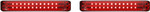 Custom Dynamics ProBeam Bagz Chrome/Red LED Saddlebag Lights (PB-SB-SS6-CR)