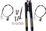 Custom Dynamics Black ProBeam Dynamic Strips V2 Front Turn Signals (PB-DS2-13-B)