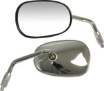 Emgo Right Side View Chrome Rectangle Mirror (20-29711)