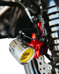 Custom Dynamics Yellow Lens ProBeam Chrome LED Halo Fog Lights (PB-FOG-BCM-YC)