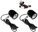 Custom Dynamics Black ProBeam LED Halo Fog Lamps (PB-FOG-HD-B)