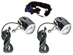 Custom Dynamics Universal Chrome ProBeam LED Halo Fog Lamps (PB-FOG-UNV-C)