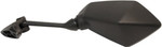 Emgo Left Side View Black Polygon Mirror (20-43102)