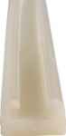 Kimpex Slide/Hyfax | Profile 10M | 68.00" | UHMW | White (272494)