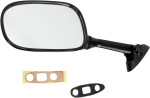 Emgo Left Side View Black Oval Mirror (20-69722)