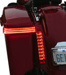 Custom Dynamics Chrome/Red ProBeam LED Bagz Saddlebag Lights (PB-SBSEQ-HD-CR)