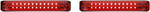 Custom Dynamics Black/Red ProBeam LED Bagz Saddlebag Lights (PB-SBSEQ-SS8-BR)