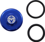 Moose Billet Aluminum Blue Oil Cap Kit (0950-0968)