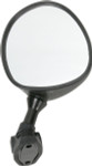 Emgo Left Side View Black Oval Mirror (20-86892)