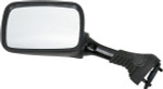 Emgo Left Side View Black Rectangle Mirror (20-78282)
