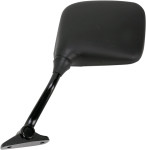 Emgo Left Side View Black Rectangle Mirror (20-86852)