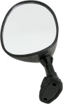 Emgo Right Side View Black Round Mirror (20-86881)