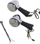 Custom Dynamics Chrome Smoke ProBeam Rear LED Turn Signal Ringz (PB-SCOUT-RR-CS)