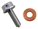 Moose Magnetic Oil Drain Plug M8 x 1.25 x 20mm (0920-0189)