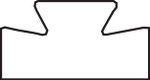 Garland 47.00" Black UHMW Slide 09 (09-47.00-0-01-01)