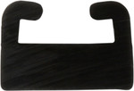 Garland 64.00" Black UHMW Slide 24 (24-64.00-1-01-01)