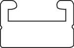 Garland 52.50" Blue UHMW Slide 20 (20-5256201-07-1)