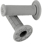 Moose Handlbar Grips | Gray | Half Waffle/Diamond | Yamaha PW50 (0630-2819)