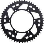Moose Aluminum Black Rear Sprocket 52 Tooth (1211-1444)