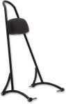 Burly 20" Black Tall Sissy Bar w/Pad (B13-1503B)