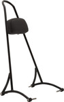 Burly 20" Black Tall Sissy Bar w/Pad (B13-1505B)