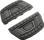 Ciro Black Chicane Passenger Floorboard Inserts (61820)
