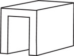Garland Black Tunnel Wear Strip/Heat Exchanger Protector (22A-55.00-0-0001)
