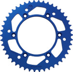 Moose Aluminum Blue Rear Sprocket 46 Tooth (1211-1911)