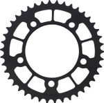 Moose Aluminum Black Rear Sprocket 42 Tooth (1211-2009)