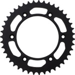Moose Aluminum Black Rear Sprocket 43 Tooth (1211-1848)