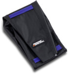 Moose Black/Blue Ribbed Seat Cover (0821-3067)