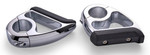 Ciro 1 1/4" Chrome Toe Rests (60400)