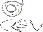 Burly Complete Stainless Cables for 16" Ape Hanger Handlebars (B30-1159)