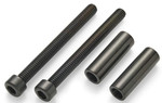 Ciro Extended Black Bolt & Spacer Kit for Clutch & Brake Perch (56111)