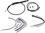 Burly Complete Black Vinyl Cables for 12" Jail Bars (T-Bars) (B30-1257)