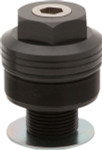 Burly Black Aluminum Fork Preload Adjuster 49 mm (B28-3001B)