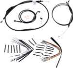 Burly Complete Black Vinyl Cables for 12" Jail Bars (T-Bars) (B30-1136)