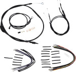 Burly Complete Black Vinyl Cables for 12" Jail Bars (T-Bars) (B30-1147)