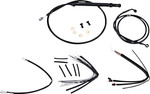 Burly Complete Black Vinyl Cables for 14" Gorilla Handlebars (B30-1246)