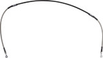 Moose Stainless Steel Braided Brake Line (1741-6404)
